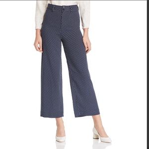 Pin Dot Wide Leg Pants